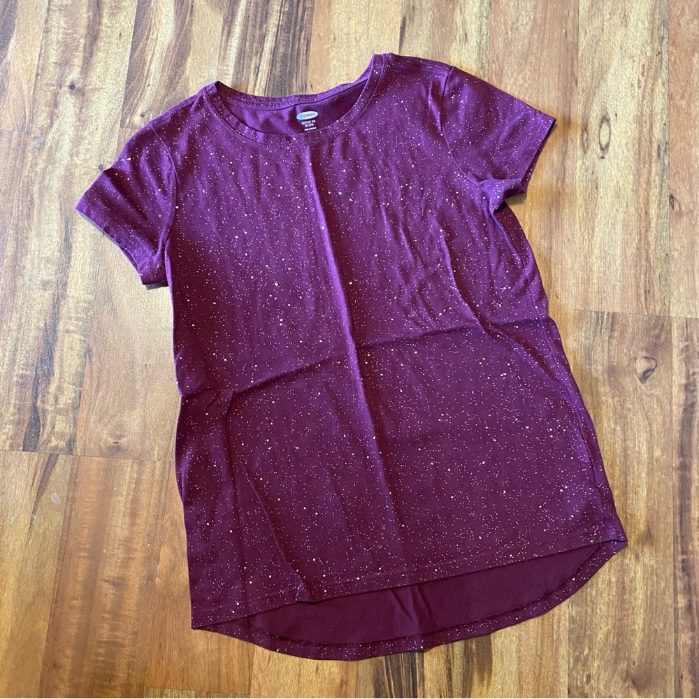 Girls matron sparkle shirt Old Navy